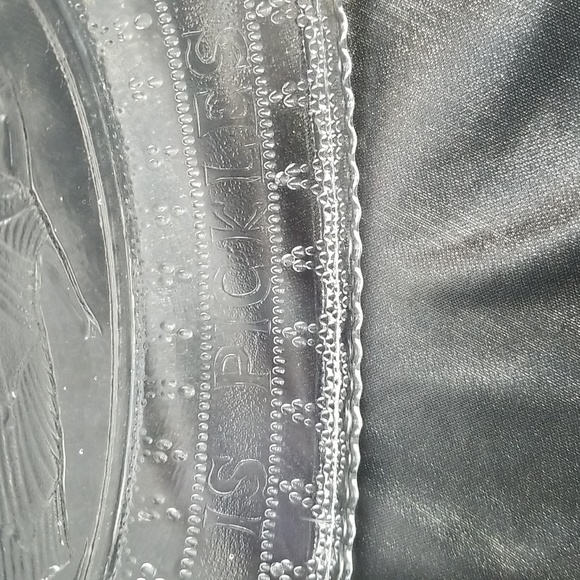 EAPG Adams & Co. Loves Request Is Pickles Roman Medallion Dish - Picture 9 of 17